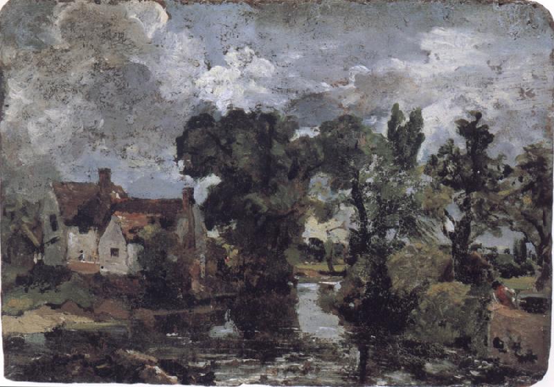 John Constable The Mill Stream France oil painting art